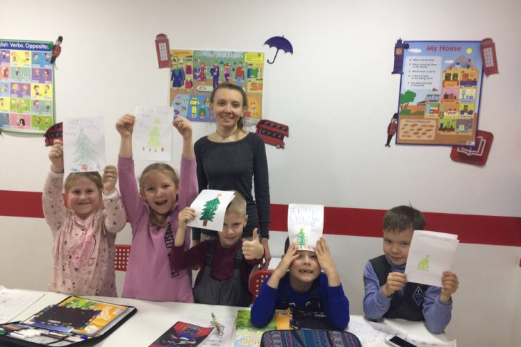 На уроках с первоклассниками