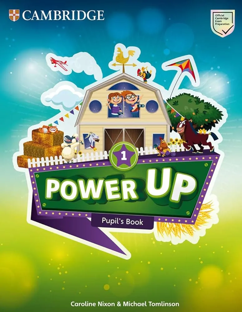 Учебник Cambridge Power Up — английский для младших школьников 7–9 лет