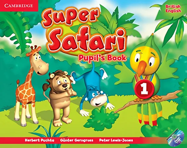 Учебник Cambridge Super Safari — английский для дошкольников 4–6 лет