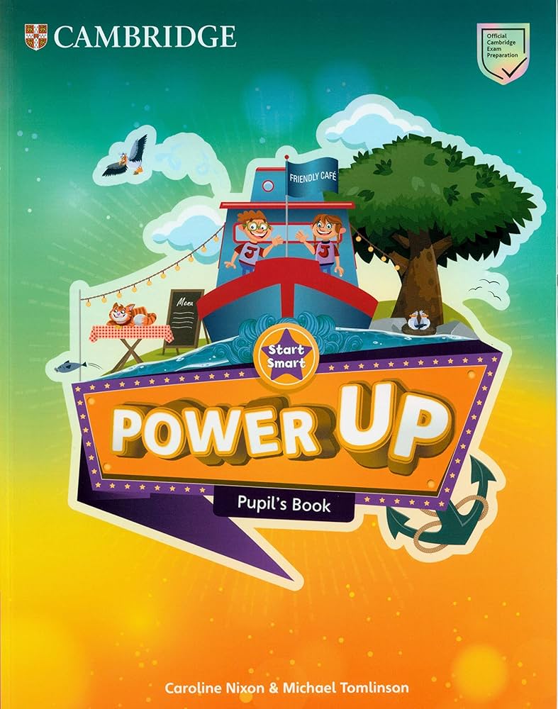 Учебник Power Up Start Smart — Повторюша для детей 7–8 лет, 1 класс