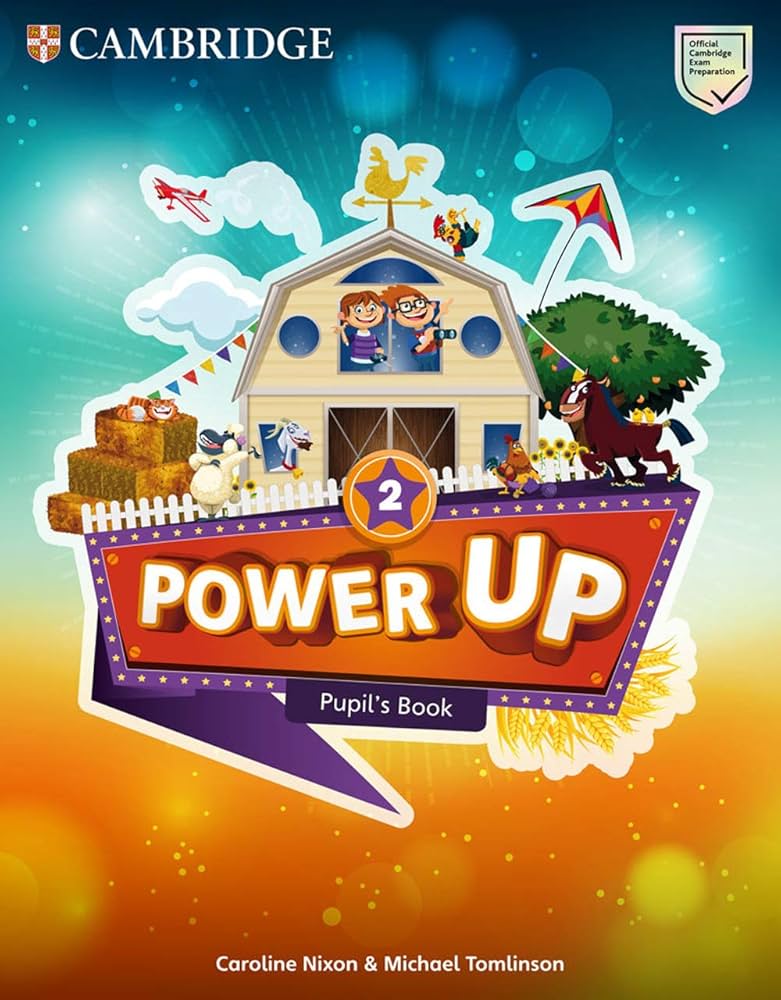 Учебник Power Up 2 — Повторюша для детей 9–10 лет, 3 класс
